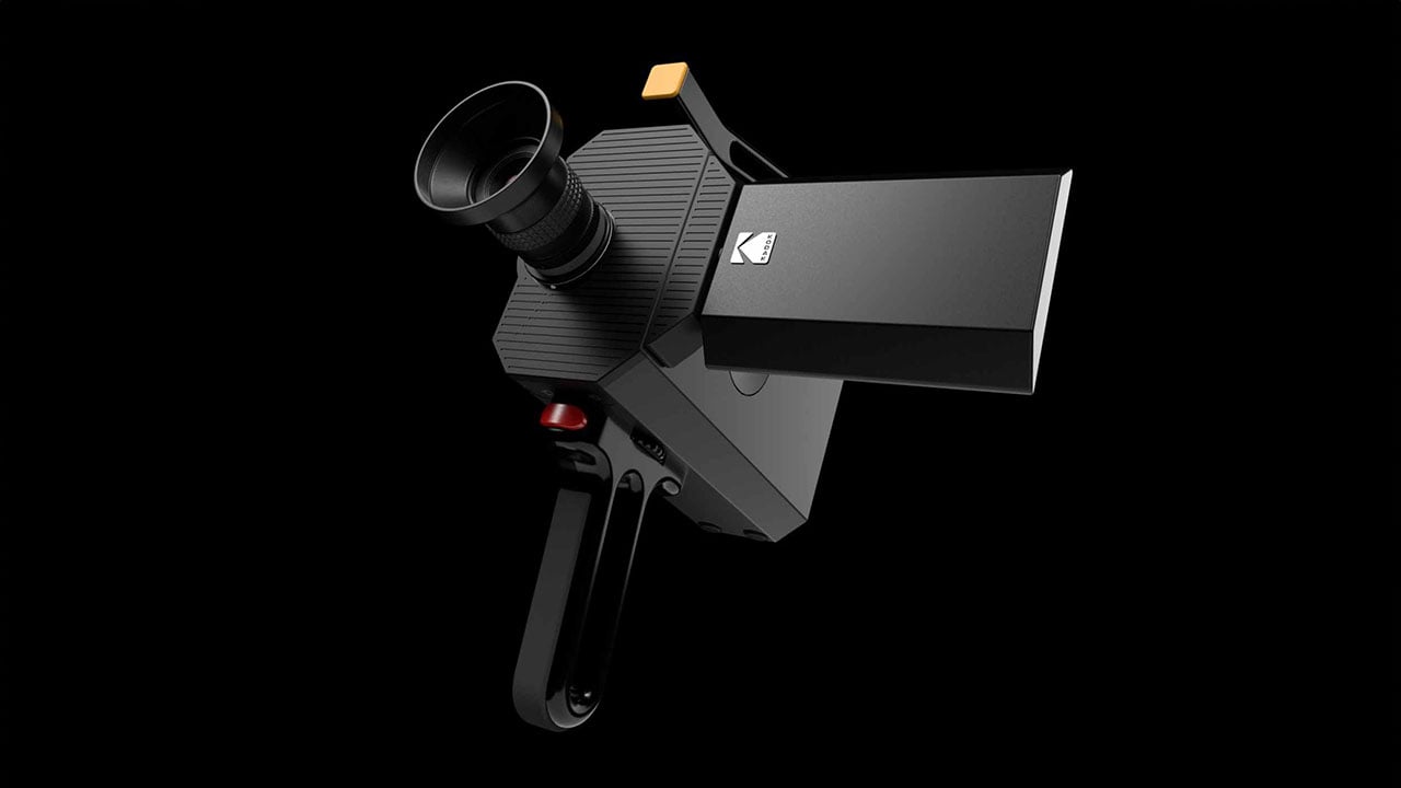 Kodak's new Super 8 camera.